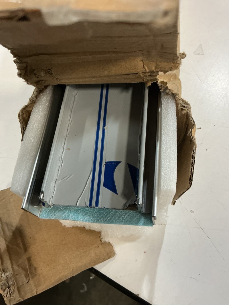 Condition photo showing Good Condition for neodrain linear shower drain,cuttable brushed 304 stainless steel rectangle shower floor drain with stainless hair catcher, lifting hooks (tile-insert, 56 in) tile-insert 56 in