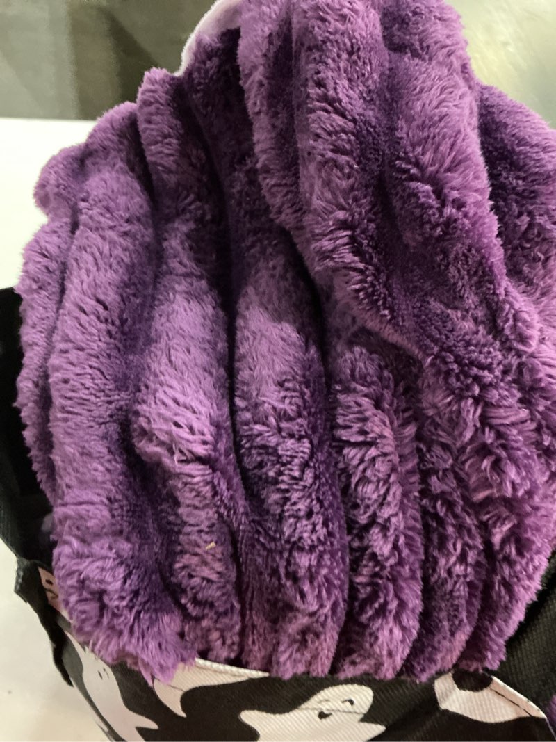 Condition photo showing As Is for BEDELITE Fleece Queen Comforter Set -Super Soft & Warm Fluffy Purple Bedding, Luxury Fuzzy Heavy Bed Set for Winter with 2 Pillow Cases Purple Queen