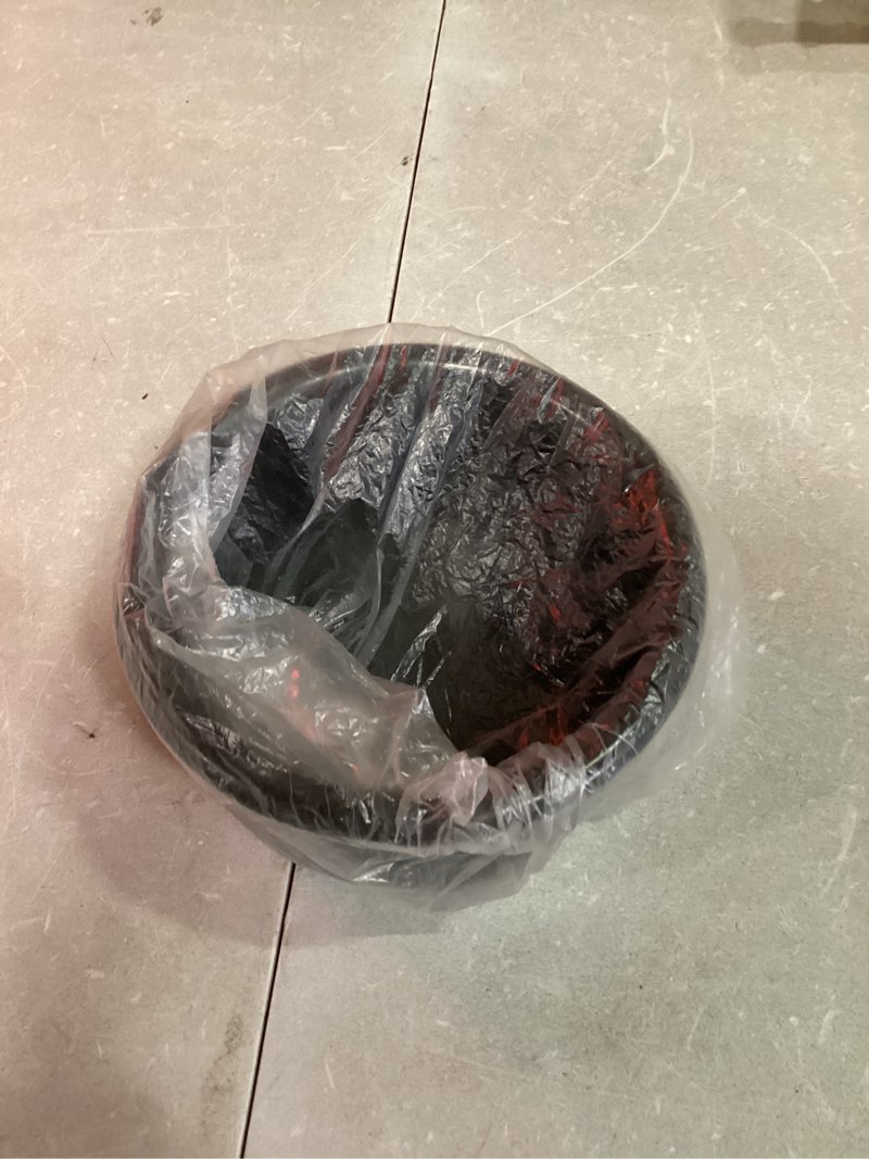 Condition photo showing New/Like New for CROCK STYLE PLASTIC CUP - 28 OZ - BLACK