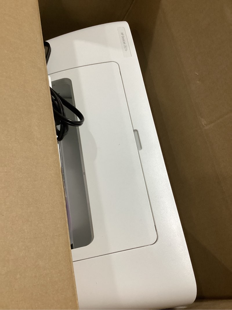 Condition photo showing Good Condition for hp deskjet 2827e wireless all-in-one color inkjet printer, scanner, copier, best-for-home, 3 month instant ink trial included, ai-enabled (6w7f5a)