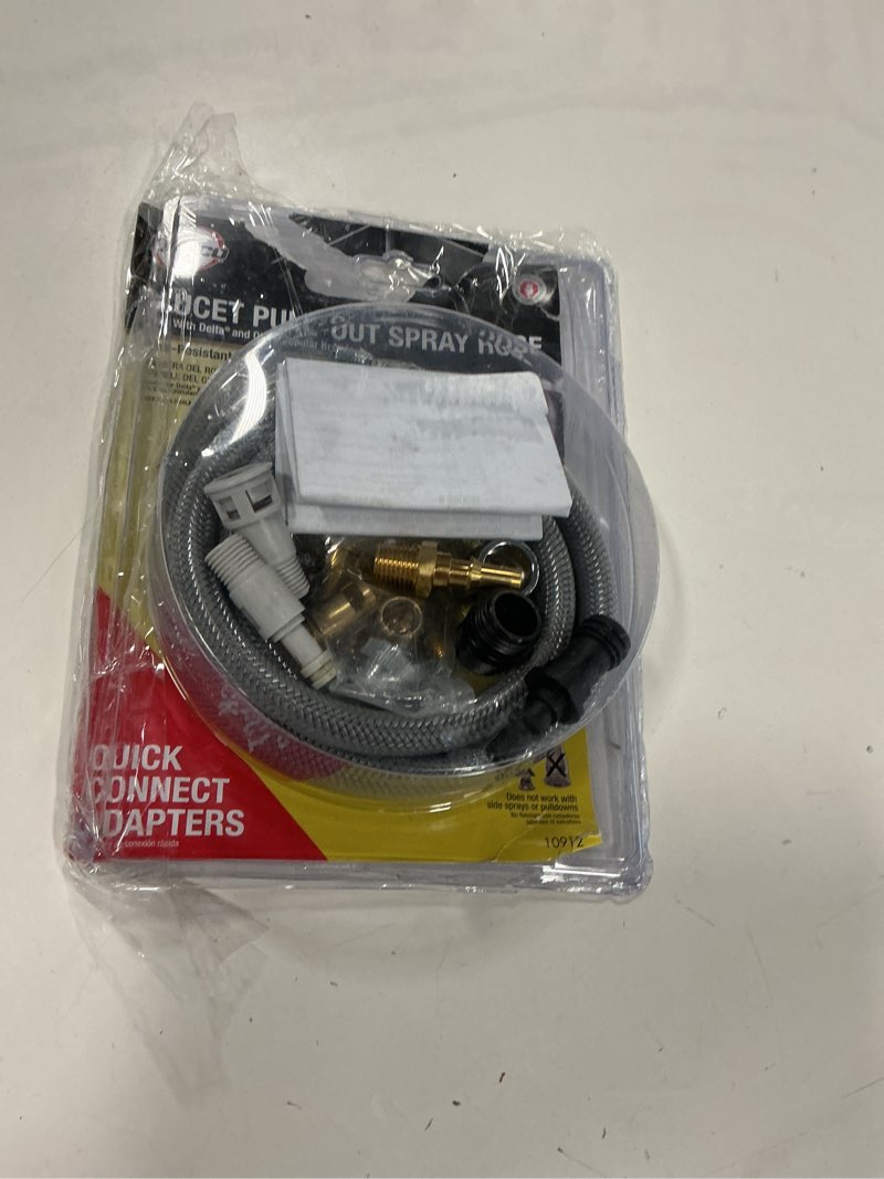 Condition photo showing Good Condition for DANCO Kitchen Faucet Pull-Out Spray Hose Replacement Kit for Pullout Sprayer Heads | 57 inch Kink-Resistance Nylon Braided Faucet Hose (10912)