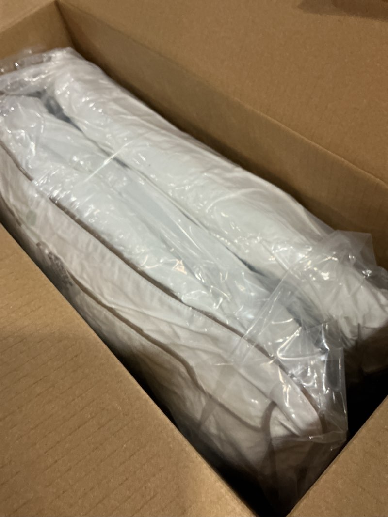 Condition photo showing New/Like New for puredown® goose feathers and down pillow for sleeping hotel collection bed pillows, gusseted, king, set of 2 gusseted style 1 king (pack of 2)