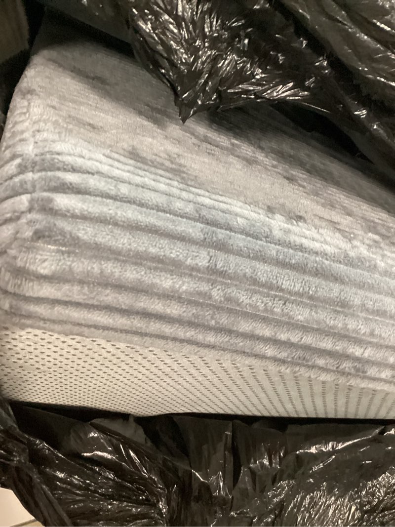 Condition photo showing Good Condition for as awesling reading pillow for adults, back pillow for bed sitting up, backrest pillow for sitting in bed, detachable arms with built-in cup & phone caddy (dark gray-corduroy, 21 inch) dark gray-corduroy 21 inch