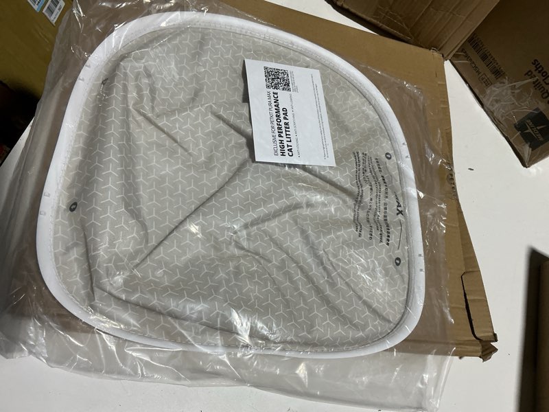 Condition photo showing Good Condition for petkit replaced cat litter pad for puramax automatic cat litter box, waterproof leakproof replacement litter mat, scratch resistance, high flexibility grey (for puramax)