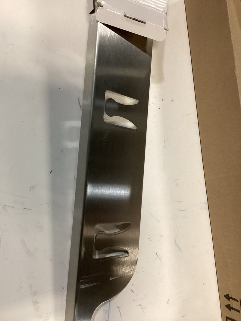 Condition photo showing As Is for Stove Cover, Stove Guard, Stainless Steel Stove Gap Covers, Heat Resistant & Easy to Clean Stove Counter Gap Cover, Kitchen Stove Counter Gap Cover Eliminates Gap Between Counter & Appliances (2 pcs)
