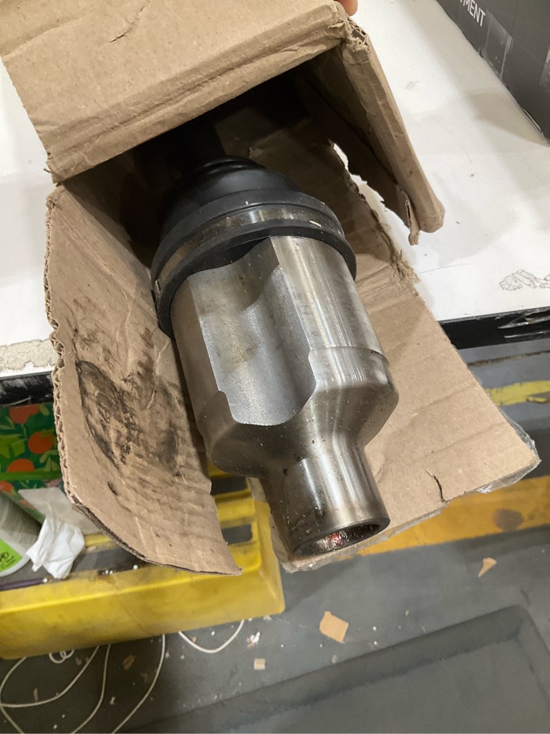 Condition photo showing As Is for a-premium cv axle shaft assembly compatible with honda cr-v 2007-2014, front right passenger side, replace# 44305swa900, 44305swa901