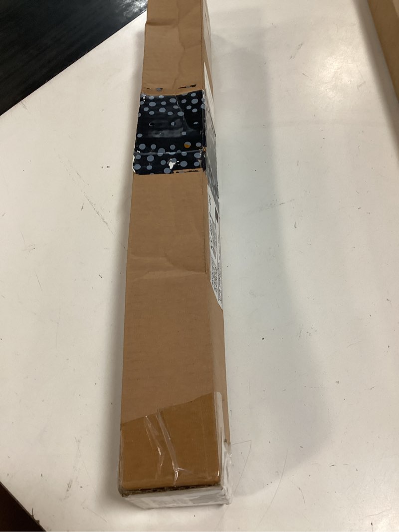 Condition photo showing New/Like New for ivilon tension curtain rod - spring tension rod for windows or shower, 24 to 36 inch. warm gold 24" to 36" warm gold