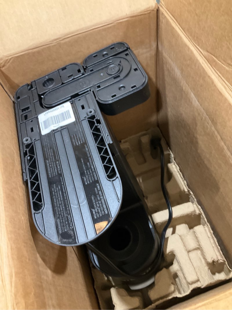 Condition photo showing As Is for keurig k-supreme single serve k-cup pod coffee maker, multistream technology, 4 brew sizes, 66oz dual-position removable reservoir, black black coffee maker