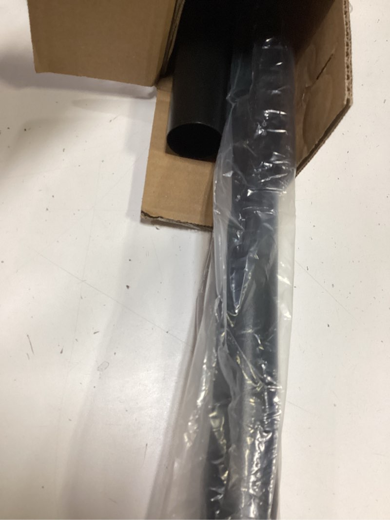 Condition photo showing Good Condition for tension rod 41-87inch black tension curtain rods no drilling 1.26" diameter adjustable outdoor curtain rod for windows,shower,patio,doorway,heavy duty spring rods 41" to 87" black