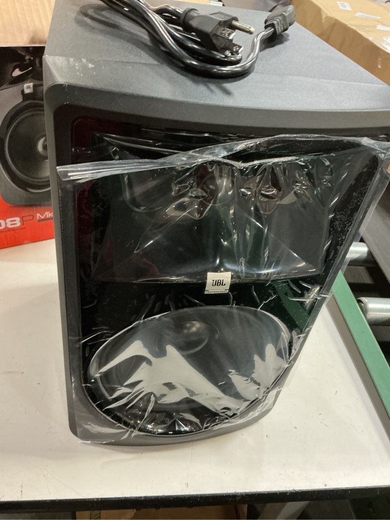 Condition photo showing Good Condition for jbl professional 308p mkii next-generation 8-inch 2-way powered studio monitor, black