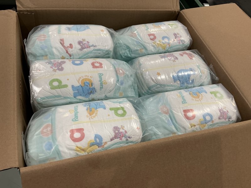 Condition photo showing Good Condition for pampers diapers - baby dry - size 4, 150 count, absorbent disposable infant diaper (packaging may vary) size 4 150