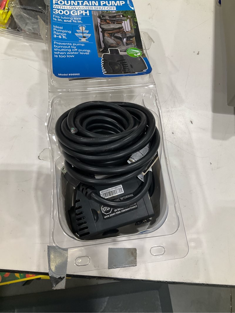Condition photo showing Good Condition for smartpond 300 -gph submersible corded electric fountain pump