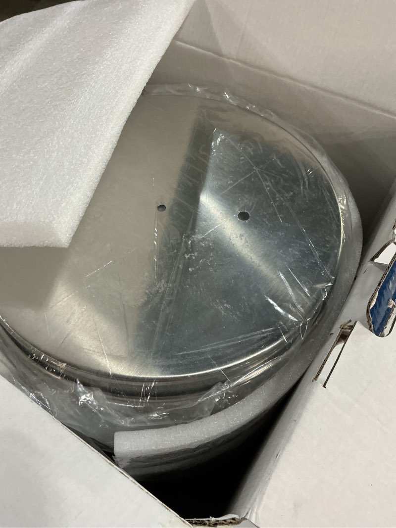 Condition photo showing New/Like New for 8-stage gravity water filtration system 3.0 gallon-304 stainless steel countertop system with 4 filters and standreduce 99.9% chlorine, nsf/ans 42 certifcation