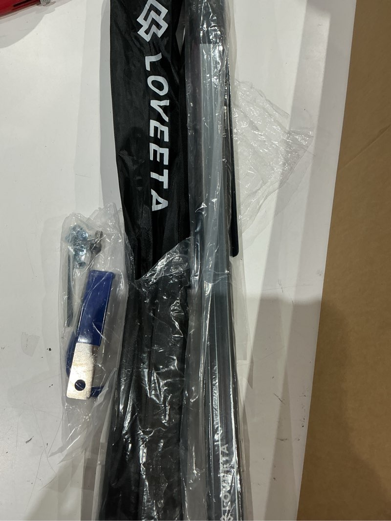 Condition photo showing As Is for loveeta® 6.3 ft magnetically mounted cargo grabber reach retriever tool - 3.0 new upgraded extendable pickup truck bed accessories, multi-use truck bed reach tool (jet black) - 2 hooks 1 mounted plate magnetic jet black