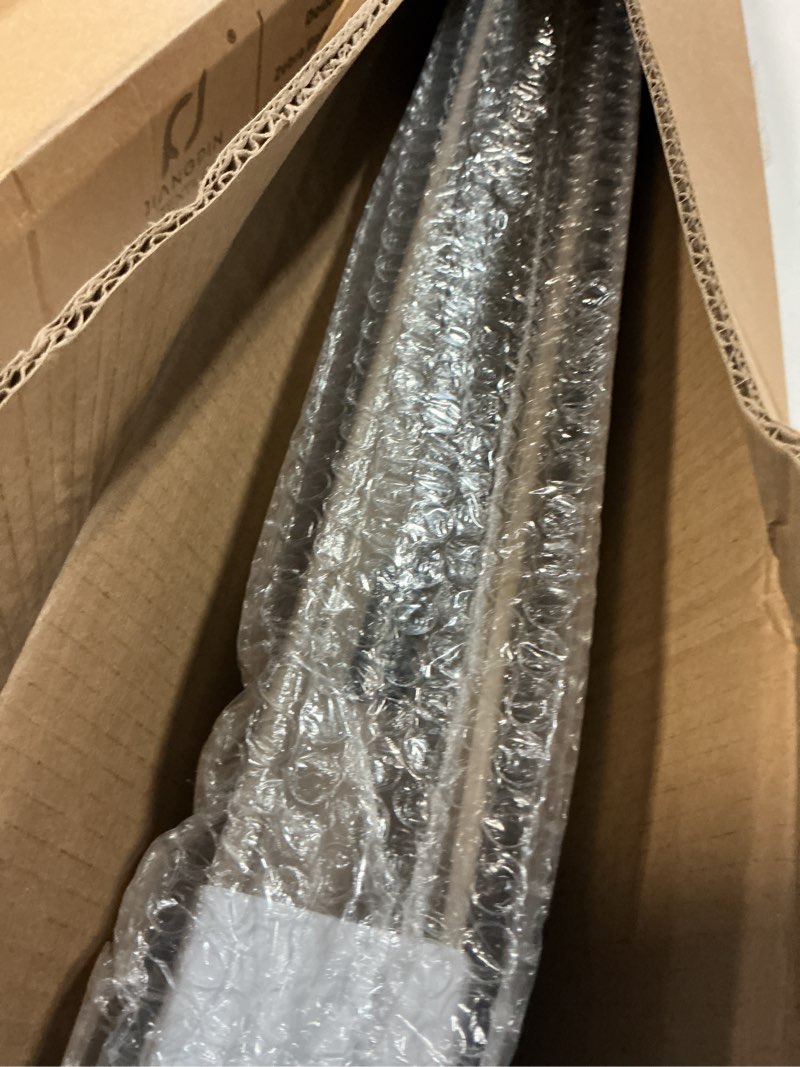 Condition photo showing Good Condition for hestia no drill cordless blackout roller shades screwless waterproof shower window blinds, auto-retraction easy install blind for bathroom/kitchen/office/exterior, greige, 22" w x 54" h 22"w x 54"h greige