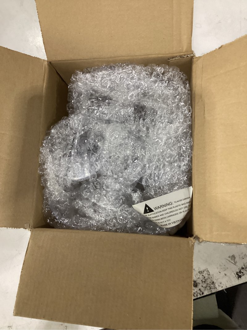 Condition photo showing New/Like New for ciaell 6 pack plastic wine glasses - 10 oz plastic disposable wine glasses with stem perfect for parties & weddings & poolside & outdoors & camping