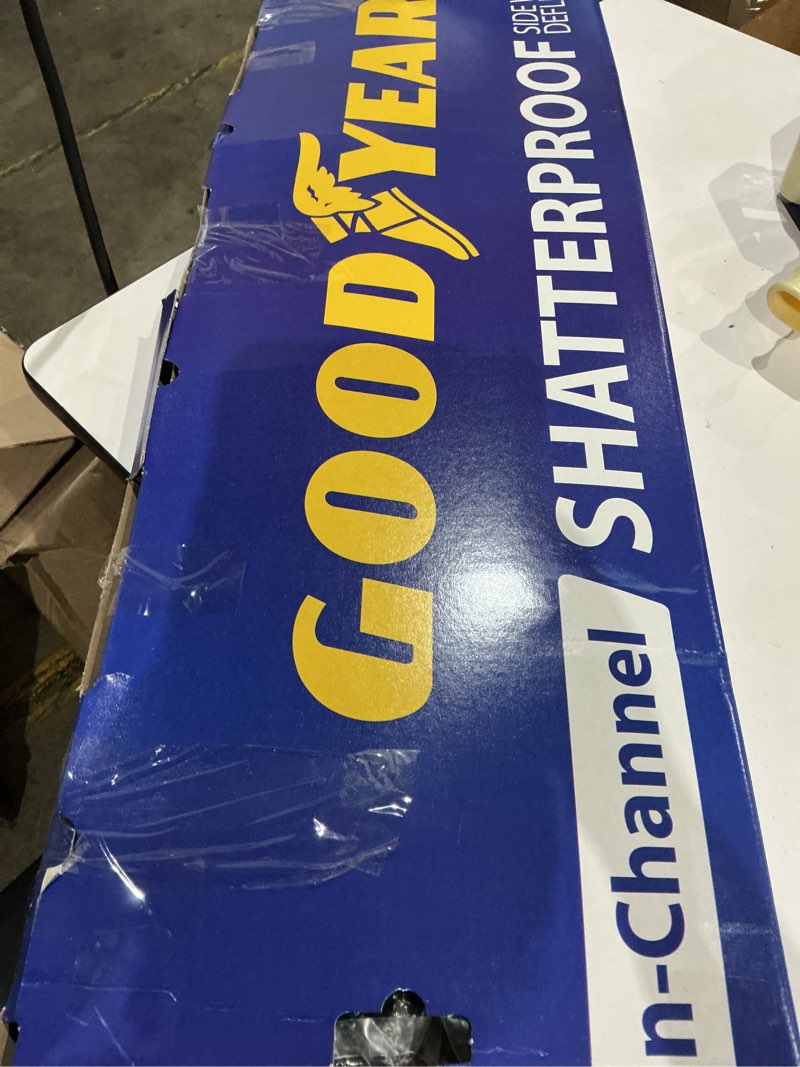 Condition photo showing Good Condition for goodyear in-channel shatterproof side window deflectors