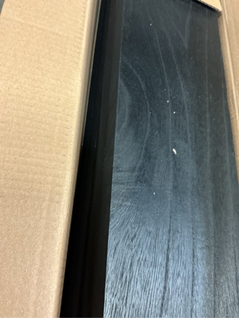 Condition photo showing Good Condition for gxyawpj 24 inch floating shelves for wall rustic black wood wall shelves for bedroom set of 4 24 inch rustic black