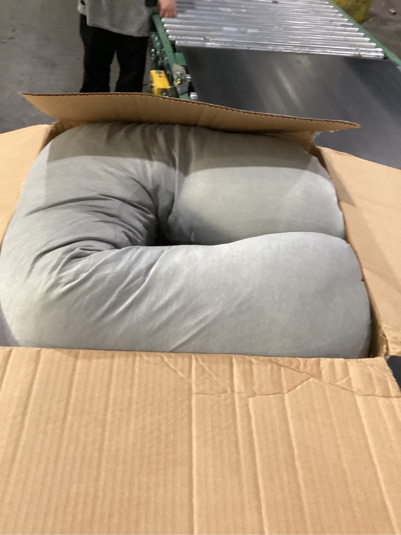 Condition photo showing Good Condition for momcozy pregnancy pillows with cooling cover, u-shaped full body maternity pillow for side sleepers 57 inch - support for back, hip, belly, legs for pregnant women
