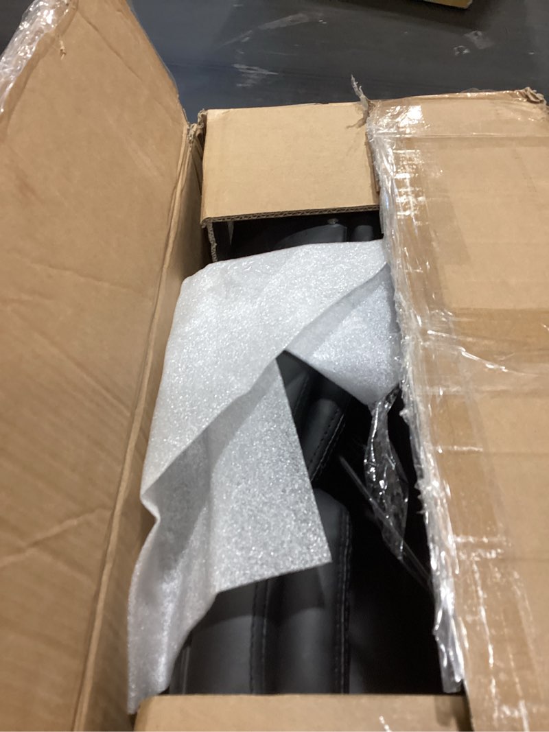 Condition photo showing New/Like New for sweetcrispy computer gaming chair, ergonomic high back heavy duty task desk office chairs with wheels, flip-up arms, adjustable height, pu leather,inky inky 1 pack