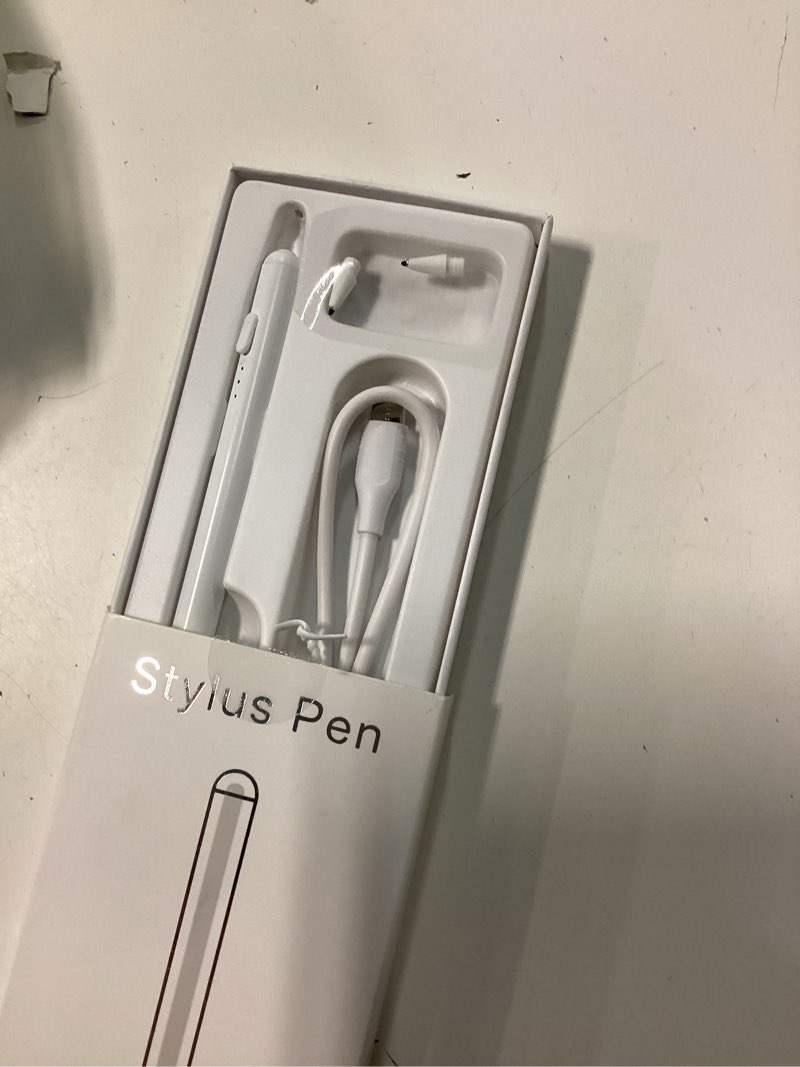 Condition photo showing Good Condition for meko ultra-quiet pencil for apple ipad 2018-2026, long battery life stylus pen for ipad a16 compatible with ipad 6th-11th gen, pro 12.9/11/13/ m4/ m5, air 3/4/5/m2/m3, mini 5-7th gen, palm rejection