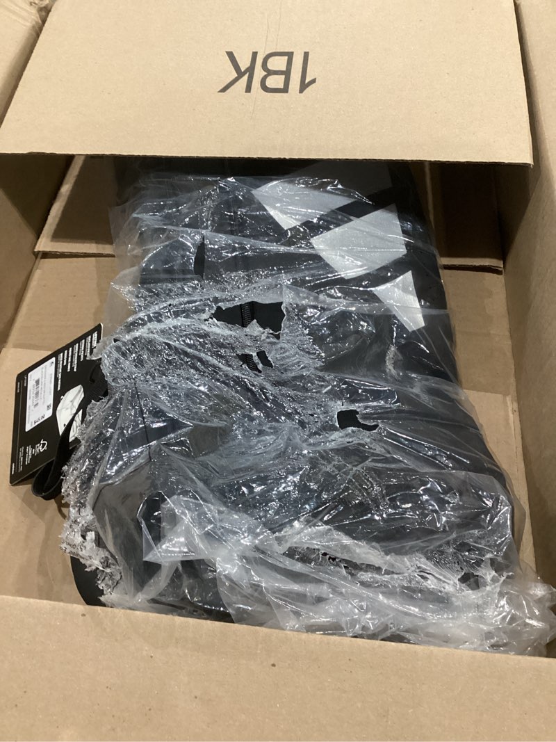 Condition photo showing Good Condition for adidas Defender 5 Duffel Bag – Premium Duffle for Sports, Gym & Travel Medium (59L) Black/Silver Metallic