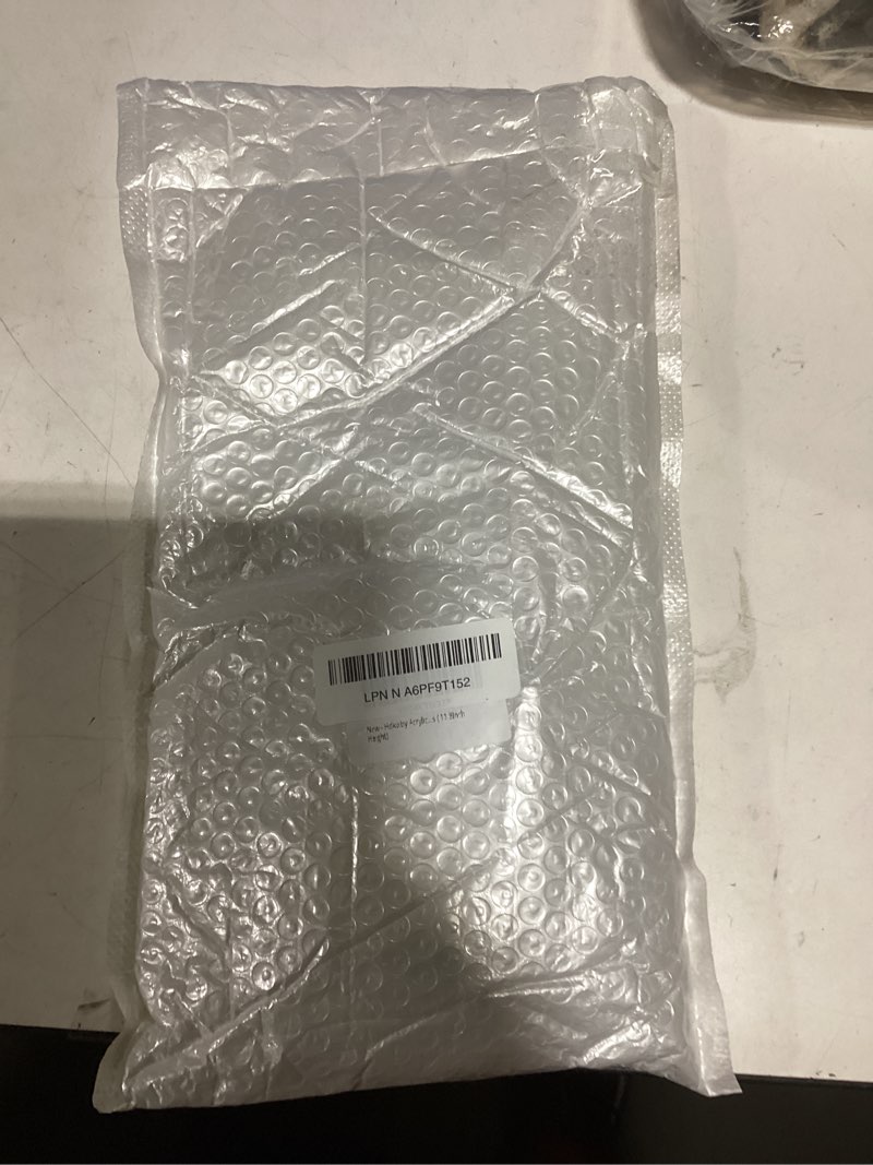 Condition photo showing New/Like New for Acrylic Hat Display Stand 3 Pack- Thickened Base for Helmet, Wig, Cowboy Hat, Baseballcap, Closet Holder Rack Organizer( 11.8Inch Height) 3-Pack