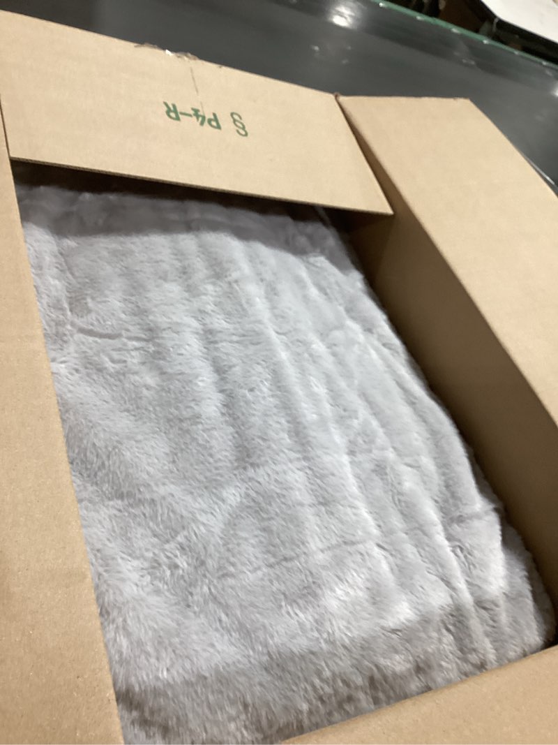 Condition photo showing Good Condition for Sunheir Orthopedic Dog Beds for Small Dogs, Waterproof Puppy Bed with Removable Washable Cover, Non-Slip Bottom and Egg-Crate Foam, (Grey, 24.0" L x 16.0" W x 3.0" Th) Grey 24.0"L x 16.0"W x 3.0"Th