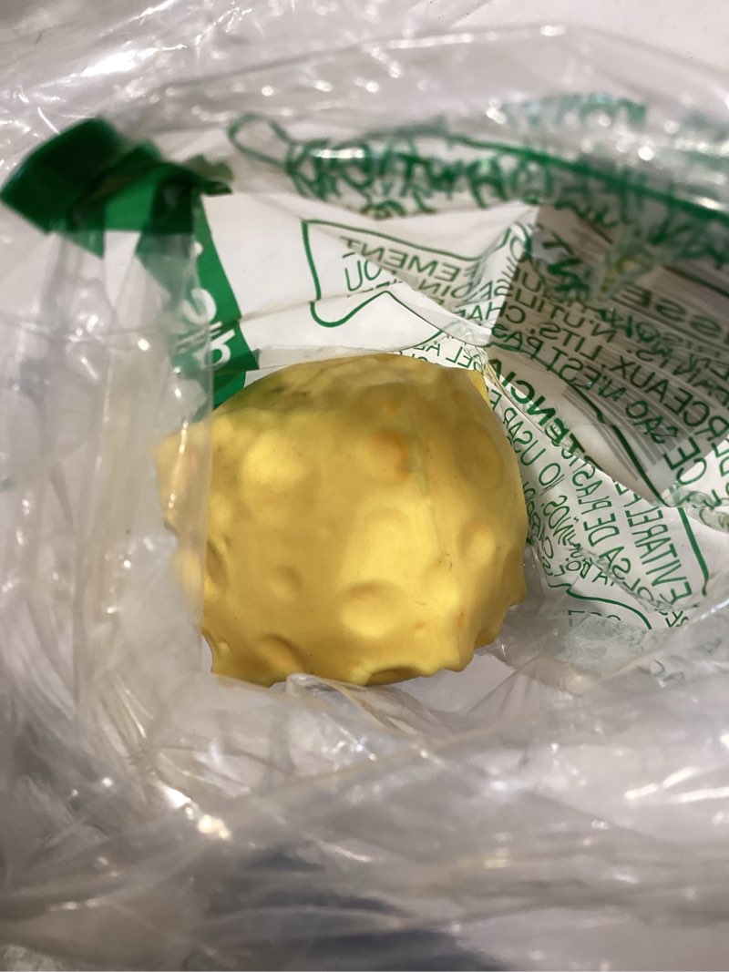 Condition photo showing Good Condition for cheese squishy food squishy stress relief fidget toy stress relief original sensory stress balls gifts for adults kids friends (yellow-1 pack)