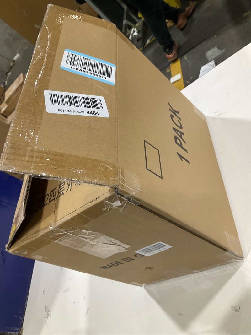 ARSTPEOE 4-Tier Medicine Organizer - Portable Medicine Cabinet with Plastic Handle, Multipurpose Med