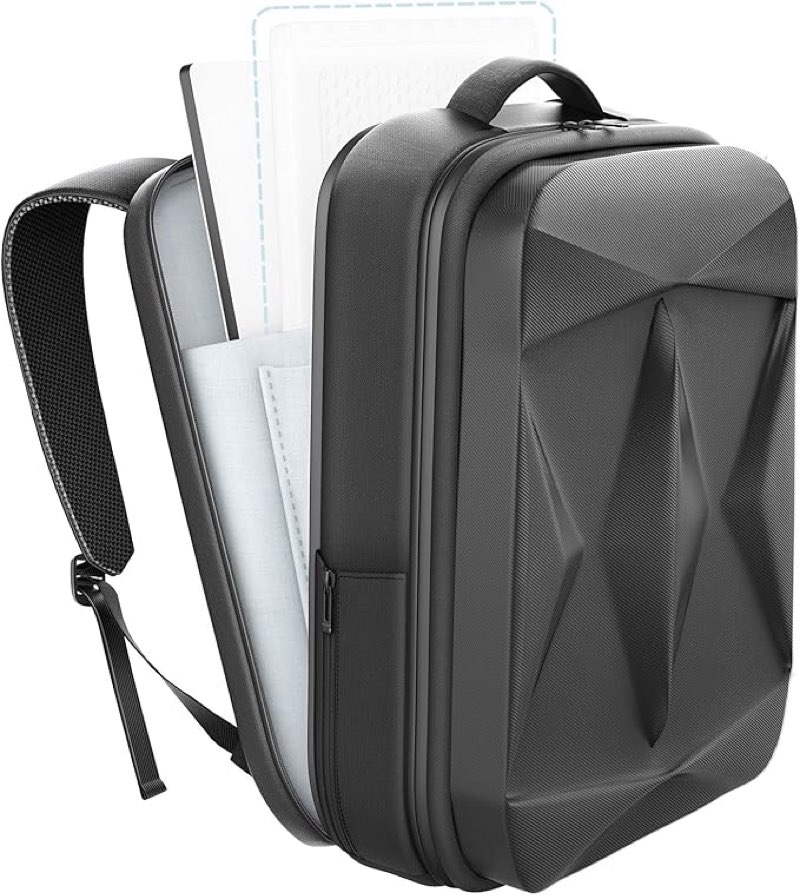 Starlink Mini case with Silicone protective cover,Storage Travel Bag,Outdoor travel backpack, Backpack for Starlink mini Dish and All Accessories, Easy to Carry for RV and Outdoor Camping Trips