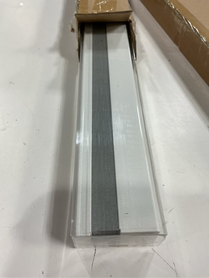 Condition photo showing New/Like New for changshade cordless blackout cellular shades for indoor windows doors, black out room darkening honeycomb blinds thermal insulated 1.5 inch cell for home, bedroom, bathroom, nursey, 32" w×64" h, gray gray 32"w×64"h(fba)