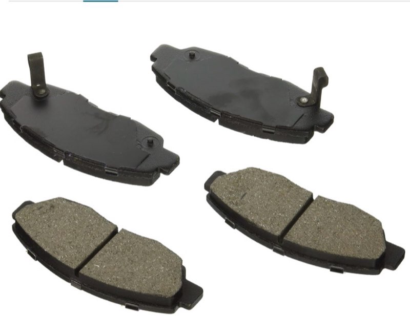 bosch bc465a quietcast premium ceramic disc brake pad set - compatible with select acura el; honda civic; front