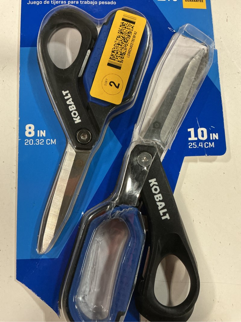 Condition photo showing Good Condition for  kobalt stainless steel 2pc heavy-duty scissors