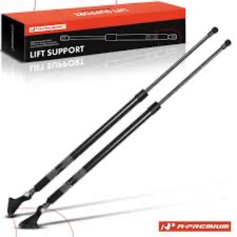 a-premium rear liftgate lift supports struts shocks compatible with nissan model - rogue 2014-2020 w