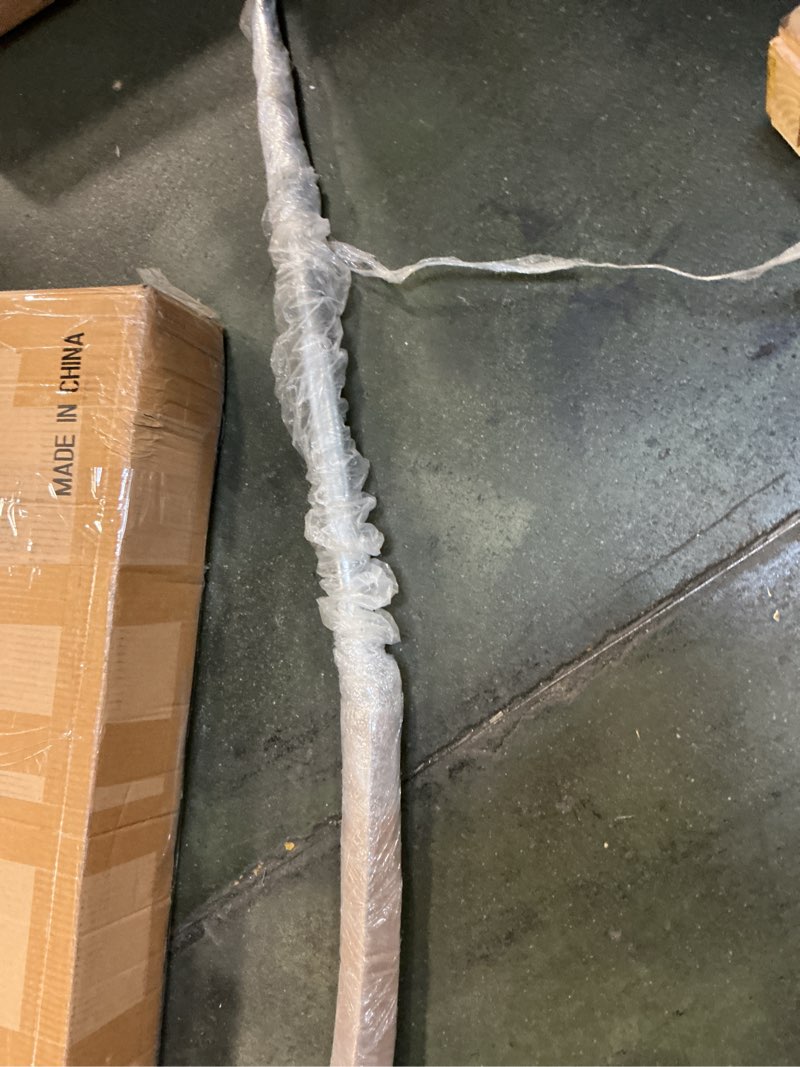 Condition photo showing As Is for Fitvids 6FT Stardard Barbell for Weightlifting and Power Lifting 6FT, Chrome