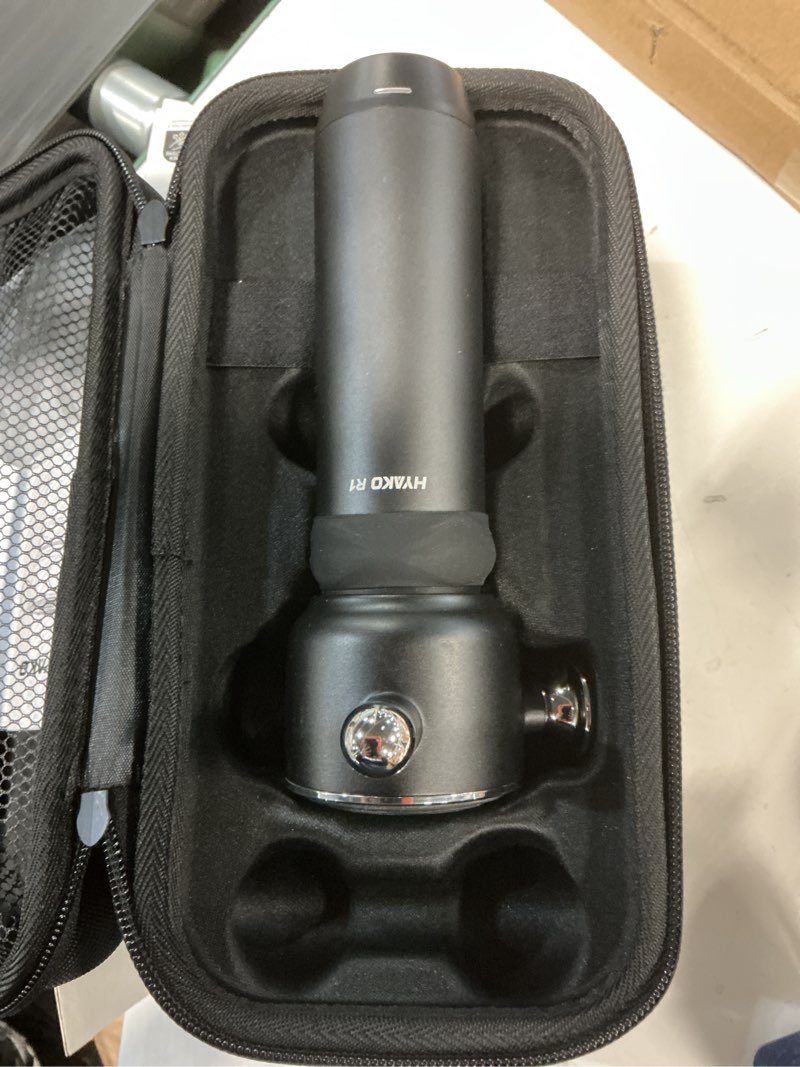 Condition photo showing Good Condition for HYAKO R1 Deep Tissue Vibrating Muscle Massager - Therapy Back Massager for All Body Relief - Muscle Pain Relief and Fascial Binding - Trigger Point Therapy Massage Gun - Gifts for him