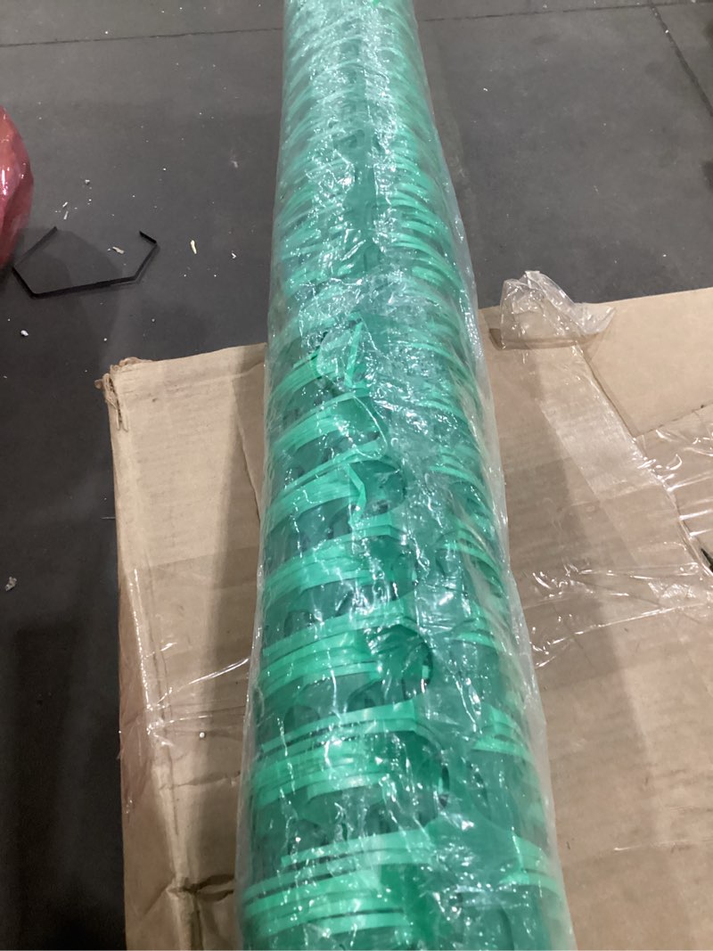 Condition photo showing As Is for Houseables Fencing, Temporary Fence, Deer Fence, 4x100' Feet, 10.55 lb/roll, Green Plastic Fencing, Temporary Fencing for Yard, Snow Fence, Plastic Fence Roll, Chicken Fence Mesh, Construction Fencing