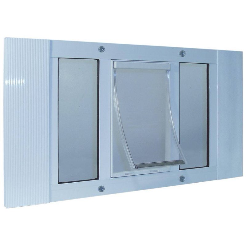 Blublu pet door for window  sulta cloure 