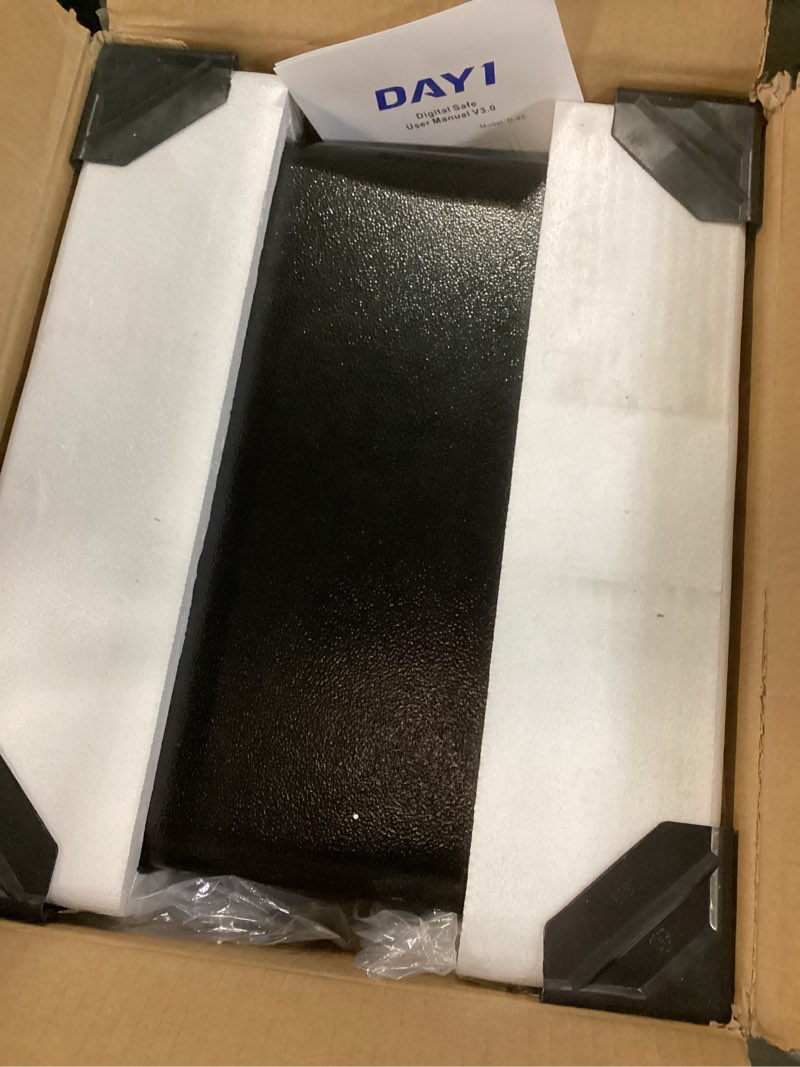 Condition photo showing Good Condition for DAYI Safe Box, 2.0 Cubic Feet Home Safe with Fireproof Waterproof Bag, Security Safe Box for Money Cash Valuables, Digital Electronic Keypad, Dual Alarm System, Removable Shelf - D-45