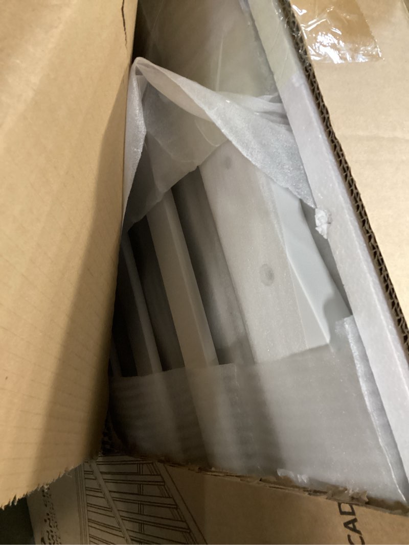 Condition photo showing Good Condition for Dream On Me Aden 4-in-1 Convertible Mini Baby Crib in Cherry, GreenGuard Gold & BSA, Sustainable Pinewood, Non-Toxic Finish, 3 Mattress Heights, Converts to Mini Day & Twin-Size Bed Grey