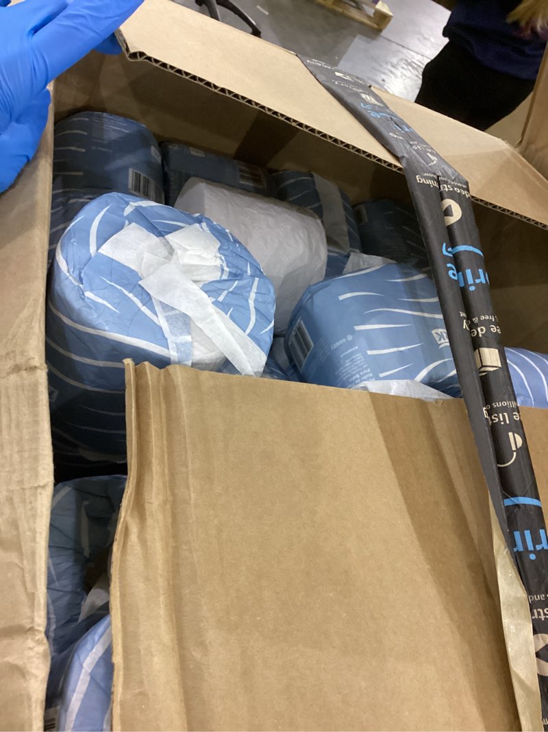 Condition photo showing As Is for Tork Advanced Toilet Paper Roll, White, Compatible with T24 Dispensers, 2-ply, Soft Tissue, 80 rolls x 500 sheets (2461200) Toilet Paper - Refill