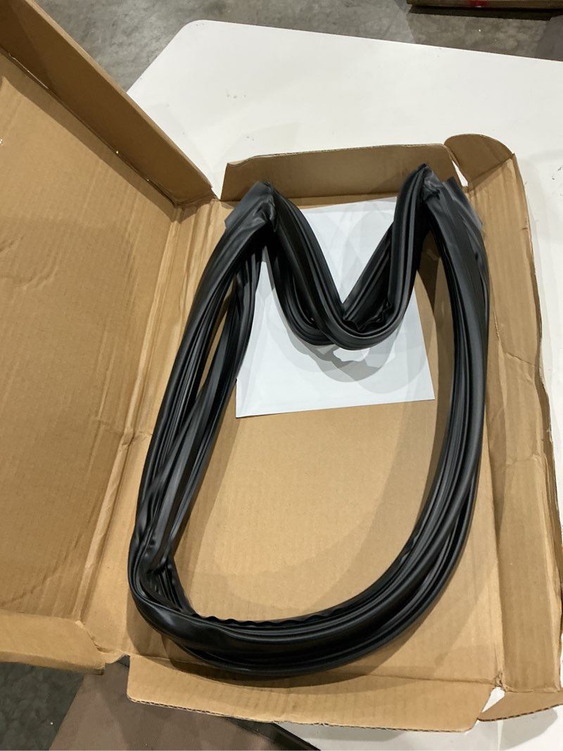 Condition photo showing Good Condition for upgrade 41.8\"x17\" w11378944 refrigerator french door gasket compatible with kenmore,kitchen aid and whirlpool refrigerator door seal w10162891 w10163898 10165978 w10435969 w10830065 wpw10435969 black