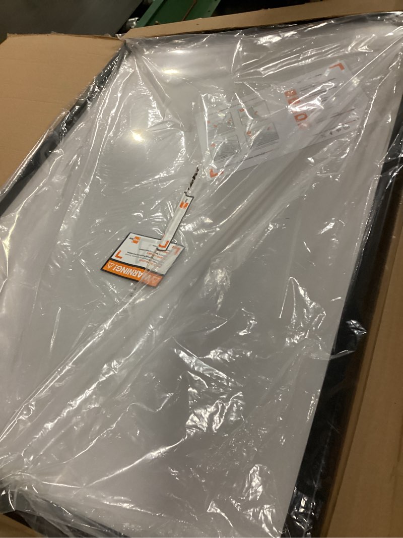 Condition photo showing Good Condition for snapezo 27x40 movie poster frame, black, 1.25 inch aluminum profile, front-loading snap frame, wall mounting, professional series for one sheet movie posters 27 x 40 inches | 1 pack black