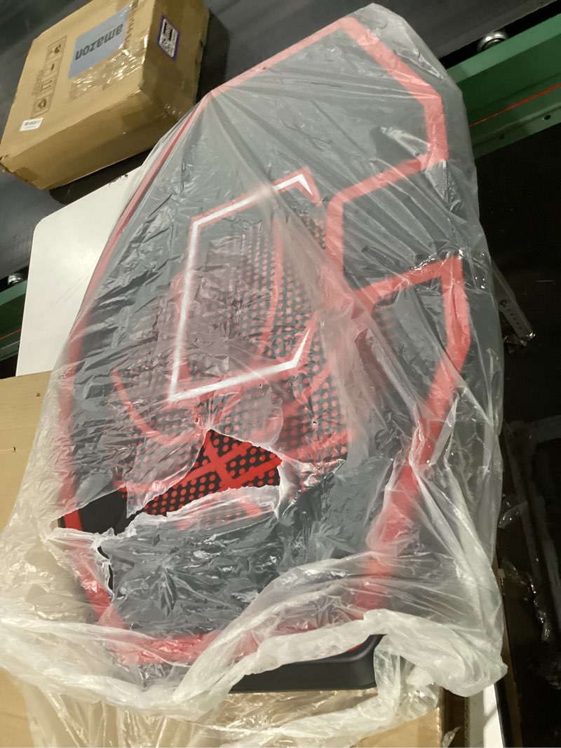 Condition photo showing New/Like New for Large Wall Mounted Basketball Hoop, 36"x24" Shatter-Proof Backboard with 18" Rim & Anti-Tear Net, Indoor Outdoor Basketball Hoop for Family Fun with Kids Adults