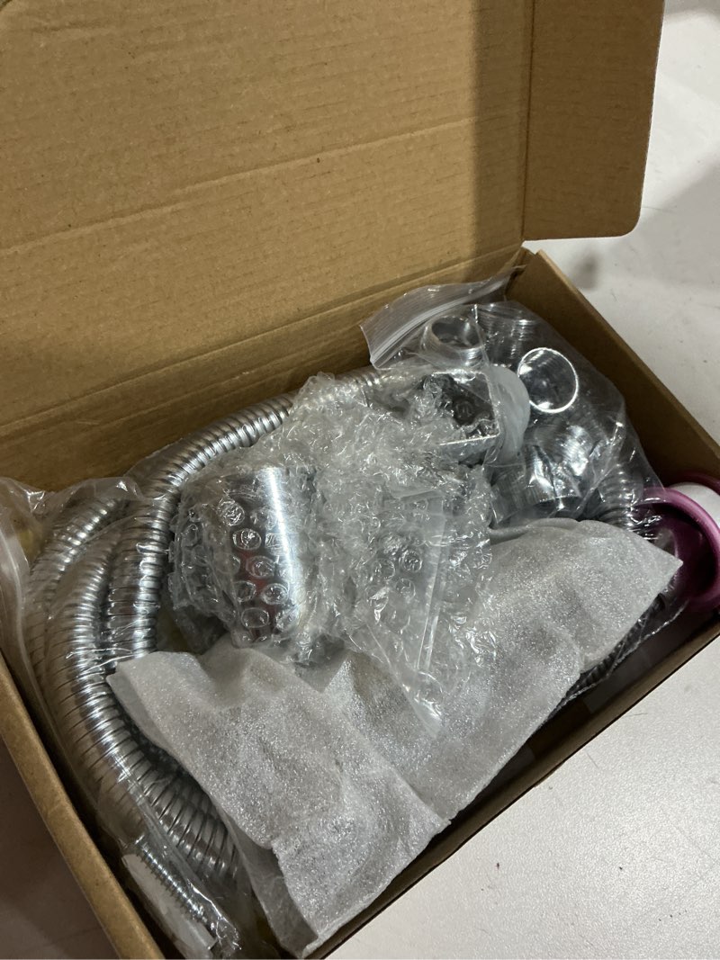 Condition photo showing Good Condition for sink sprayer hose attachment for faucet, faucet head replacement with 5 adapters, 59" hose and holder - for feminine hygiene, baby diaper cleaning & pet bathing