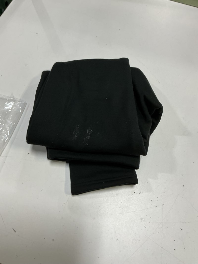 Condition photo showing As Is for FULLSOFT Thick Fleece Lined Leggings for Women – High Waisted Winter Thermal Warm Yoga Pants Workout Tummy Control Leggings 1-black Large