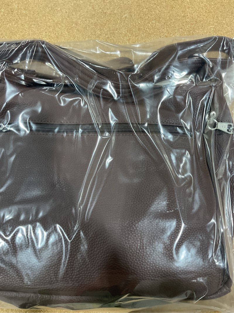 Condition photo showing New/Like New for gun concealment purse - brown