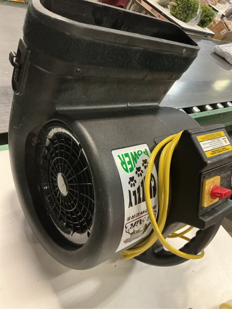 Condition photo showing As Is for B-Air GP-1 1 HP Air Mover for Water Damage Restoration Carpet Dryer Floor Blower Fan, Black