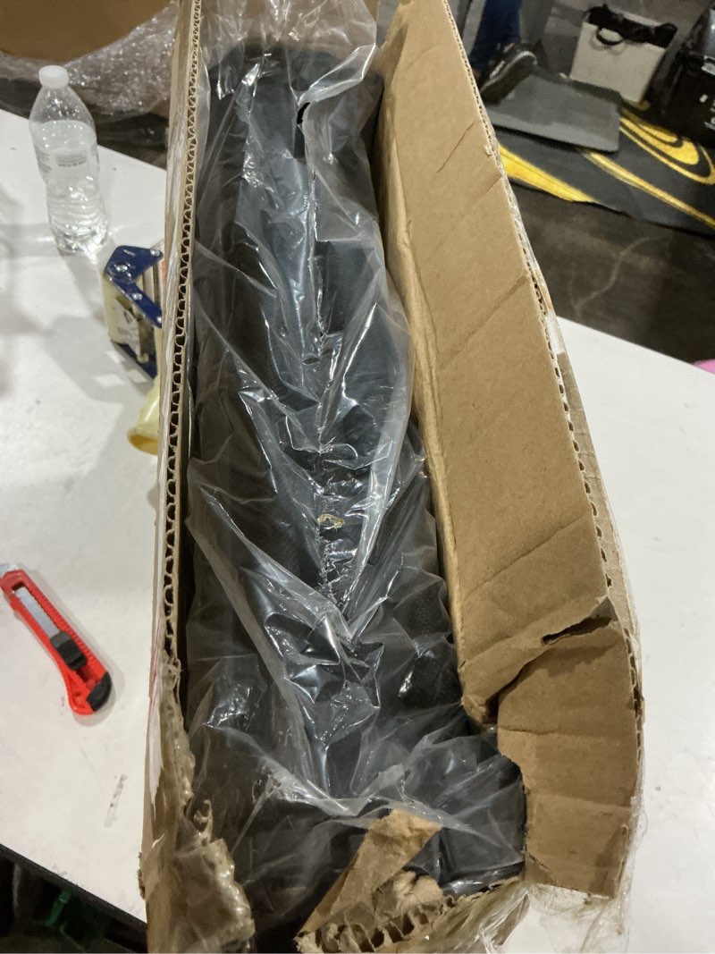 Condition photo showing As Is for Extra Wide Dog Stairs for Large Dogs, Foldable Dog Ramp for Car with Non-Slip Surface, Lightweight Dog Stairs for Cars, Dog Steps for Cars, SUV, High Beds, Truck, Supports up to 250 lbs, 4 Steps Extra Wide-4 Steps